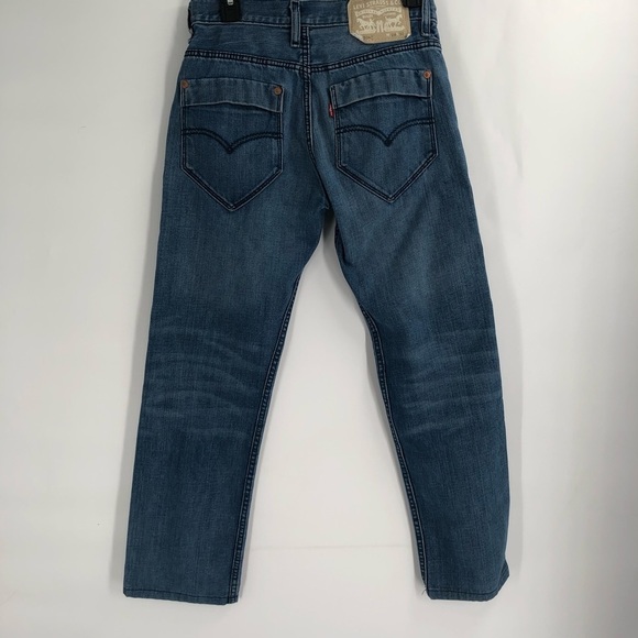 LEVI'S 504 Straight Jeans Unique Pockets 29x32 Men - Picture 2 of 8